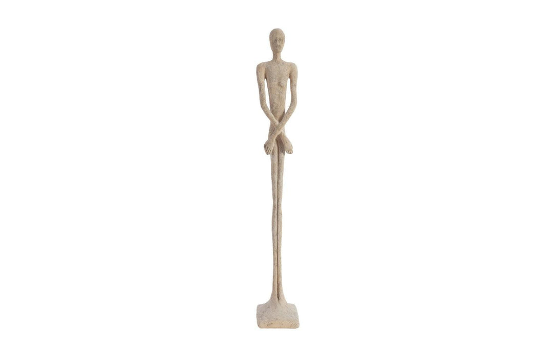 SwayLiving Lloyd Sculpture, Small, Resin, Roman Stone DECORATIVE OBJECTS