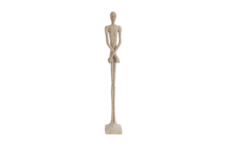 SwayLiving Lloyd Sculpture, Small, Resin, Roman Stone DECORATIVE OBJECTS