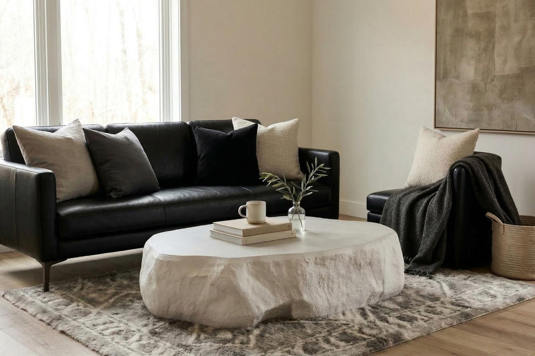 Quarry Coffee Table, Extra Large in setting