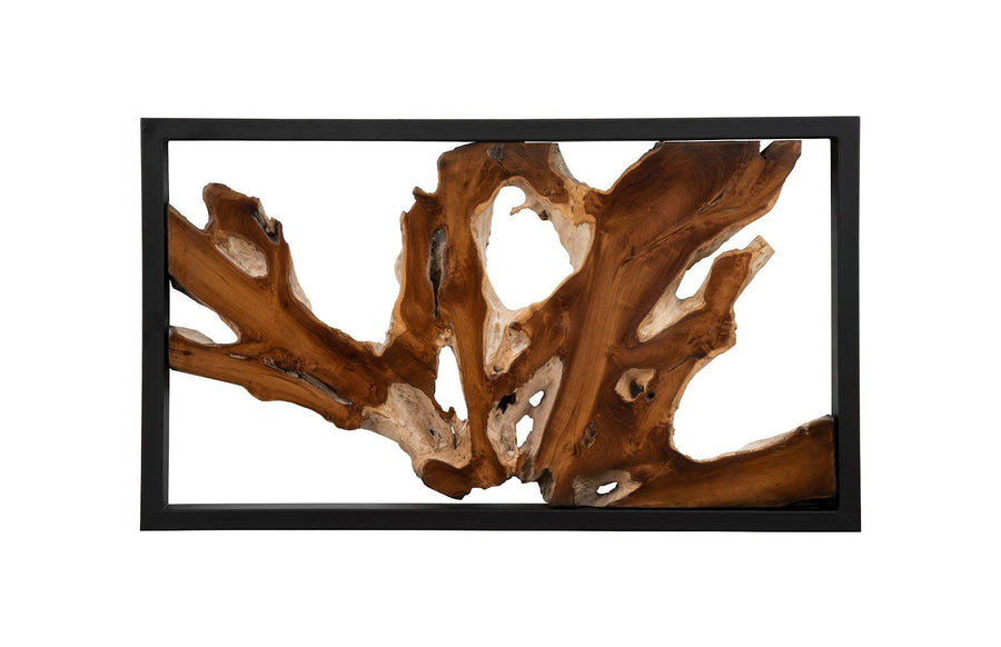 SwayLiving Framed Root Wall Art, Rectangle, Black WALL ACCENTS
