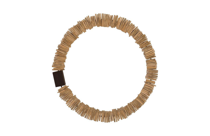 SwayLiving Stacked Wall Ring,  Bleached, MD WALL ACCENTS