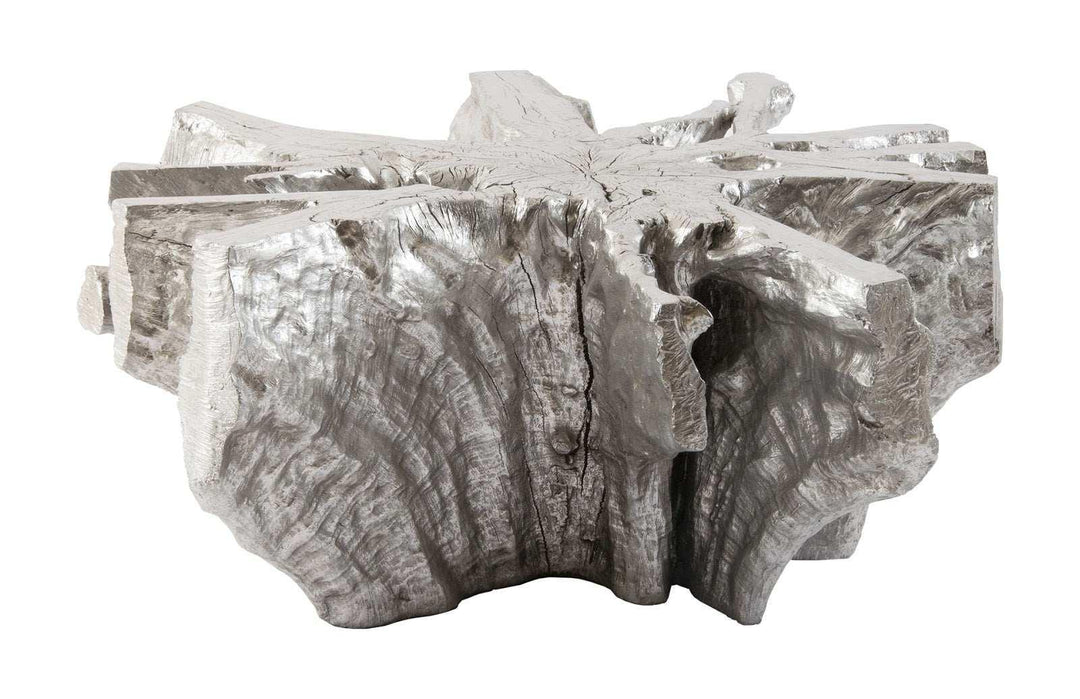 SwayLiving Dante Root Coffee Table, Silver Leaf COFFEE TABLES