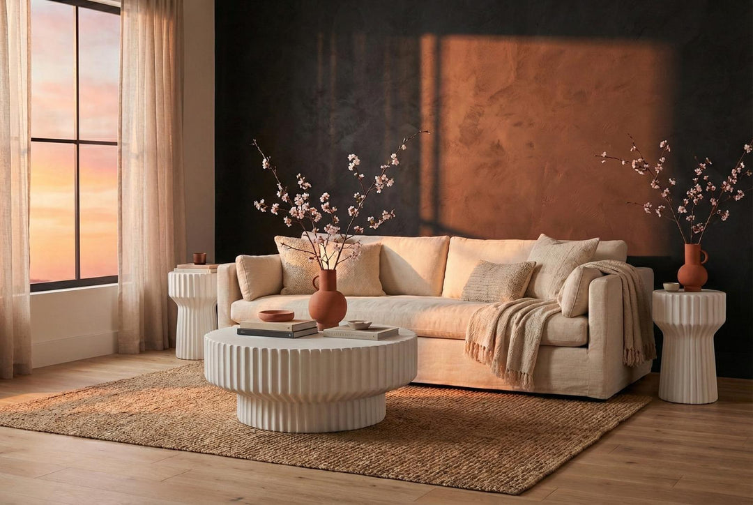Vetra Side Table in setting