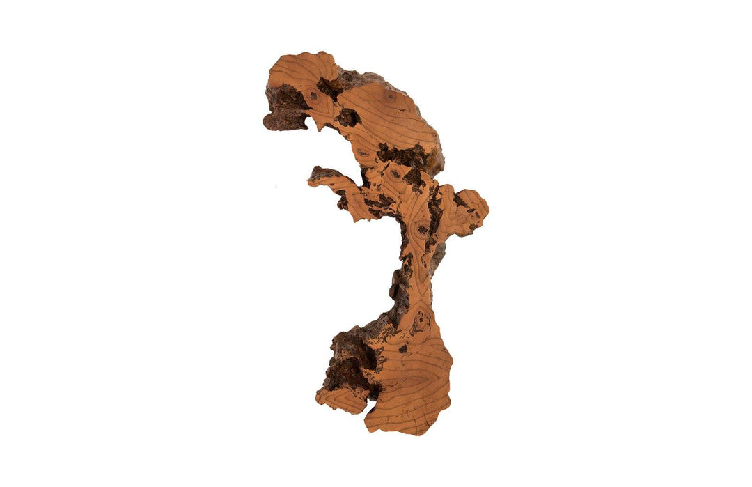 SwayLiving Burled Root Wall Art, Medium, Faux Bois Finish WALL ACCENTS