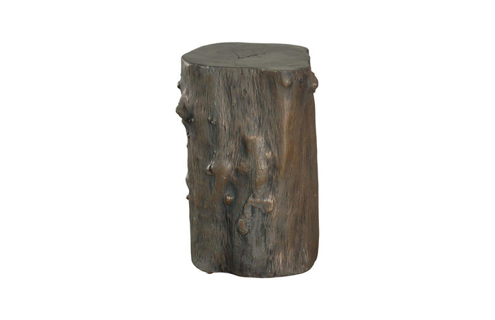 SwayLiving Log Stool, Bronze, SM OTTOMANS, POUFS, + STOOLS