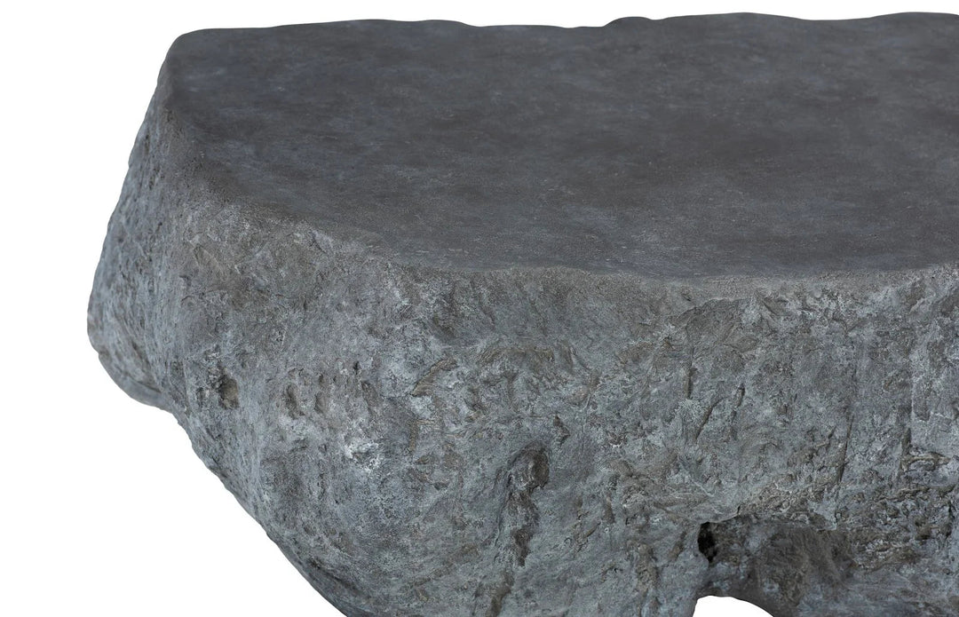 45"D x 34"W x 18"H/Charcoal Stone