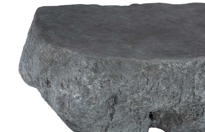 45"D x 34"W x 18"H/Charcoal Stone