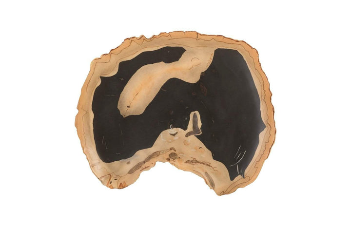 SwayLiving Cast Petrified Wood Wall Tile, Resin, Thin WALL ACCENTS