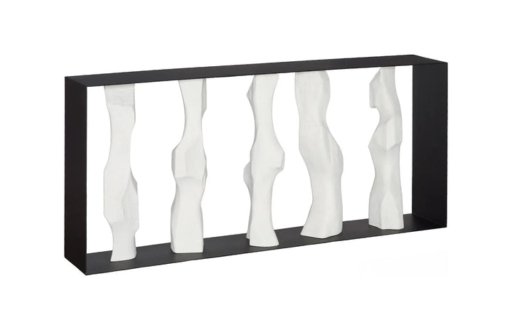 SwayLiving SwayLiving Cast Women Metal Framed Console