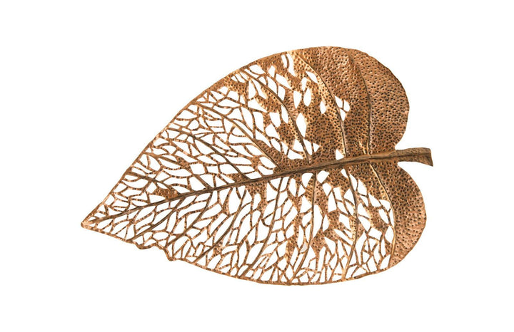 SwayLiving Birch Leaf Wall Art, Copper, MD WALL ACCENTS
