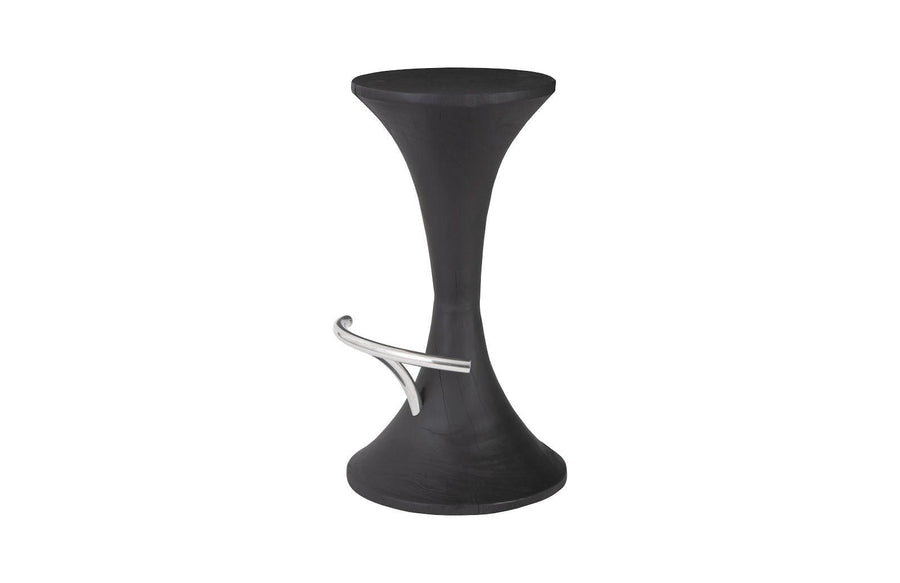 SwayLiving Marley Bar Stool, Burnt, Stainless Steel Foot Rest BAR STOOLS + COUNTER STOOLS