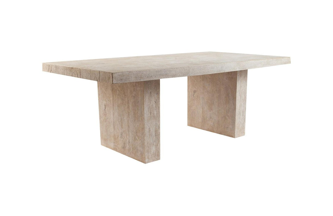 SwayLiving Old Lumber Dining Table, Roman Stone DINING TABLES