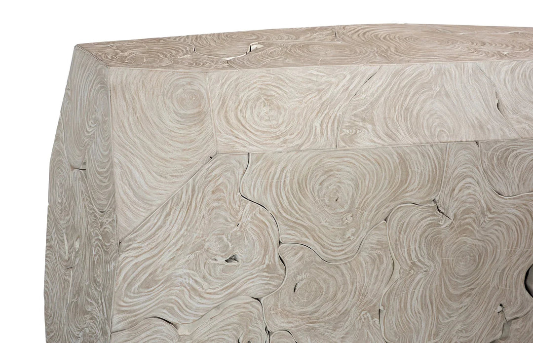 59"D x 16"W x 30"H/Oat Finish