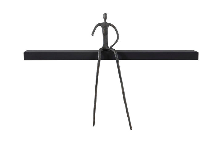 SwayLiving Moveable Man on Shelf, Sitting, B WALL ACCENTS