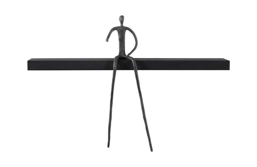 SwayLiving Moveable Man on Shelf, Sitting, B WALL ACCENTS