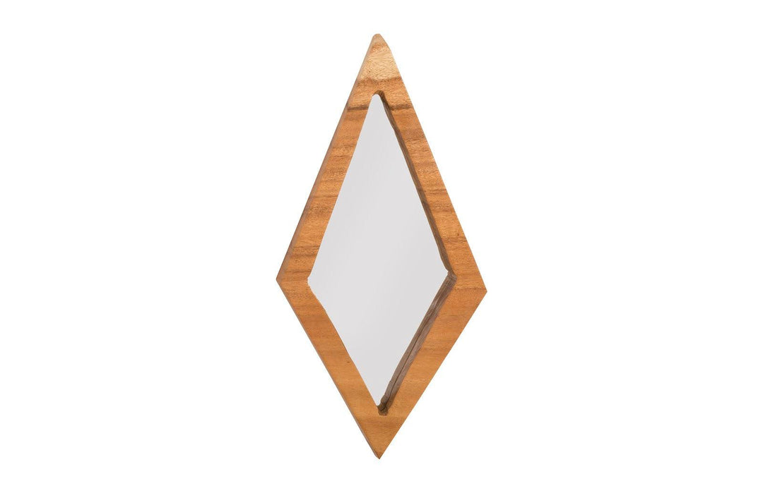 SwayLiving Diamond Mirror, MD, Natural WALL MIRRORS