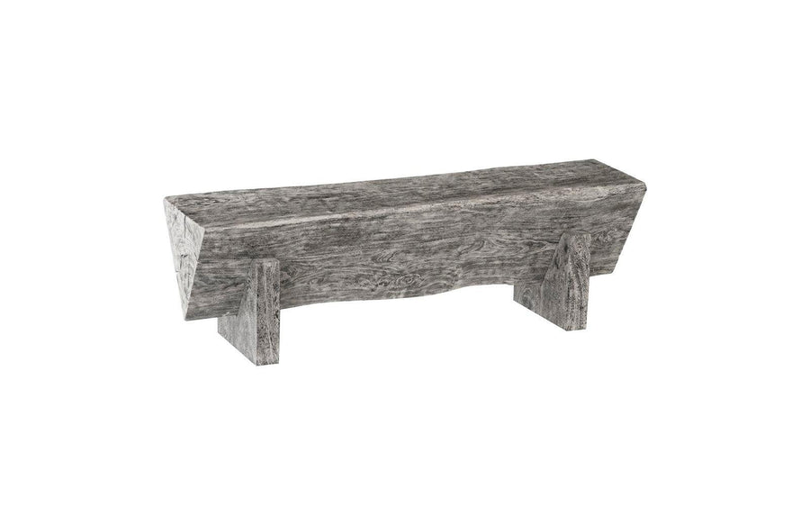 SwayLiving Triangle Bench, Gray Stone BENCHES