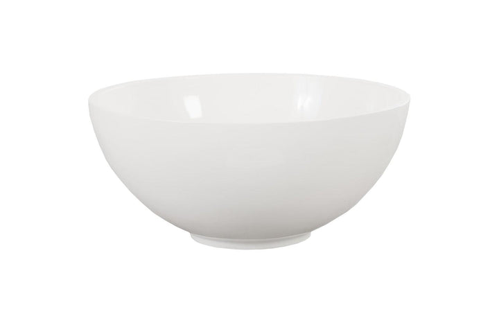 SwayLiving Sulu Bowl, Gel Coat White DECORATIVE TRAYS, PLATES, + BOWLS