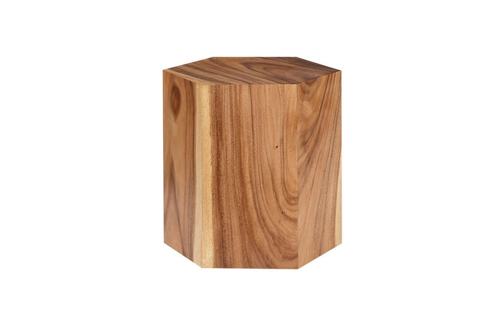 SwayLiving Honeycomb Side Table, Chamcha Wood, MD ACCENT TABLES