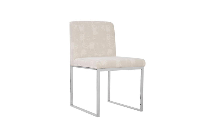 SwayLiving Frozen Dining Chair, Off White - Set of 2 DINING CHAIRS
