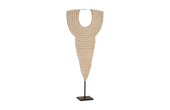 SwayLiving Shell Necklace Sculpture, on stand DECORATIVE OBJECTS