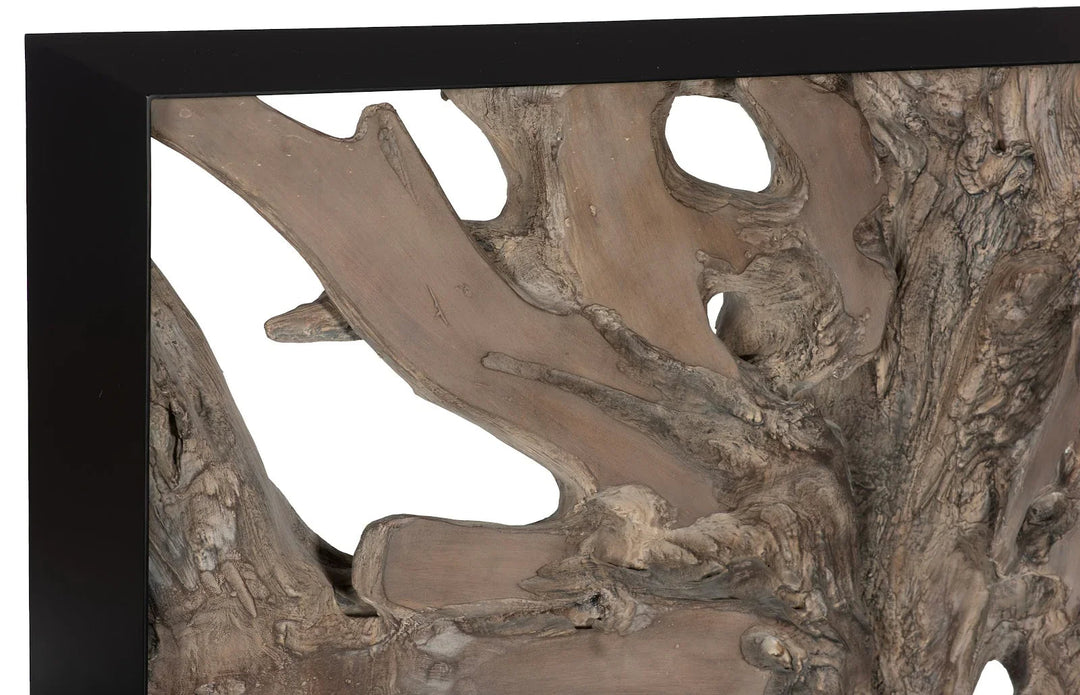 60"D x 12"W x 34"H/Gray Wood Finish