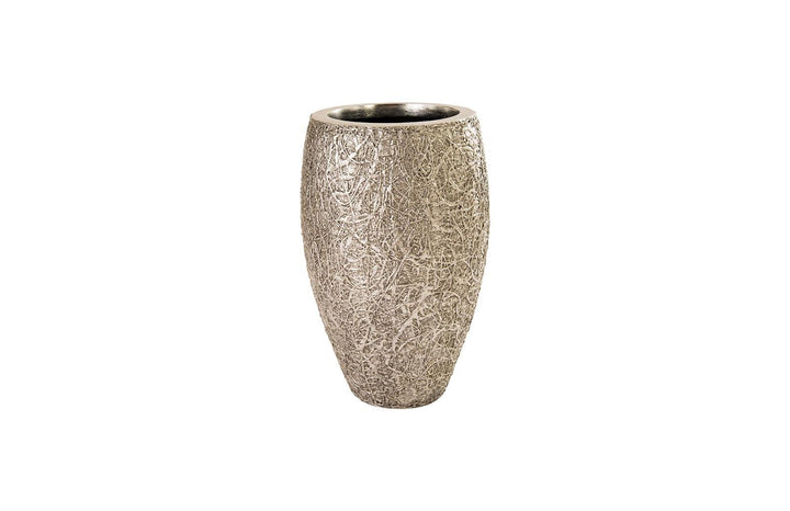 SwayLiving String Theory Planter, Silver Leaf, SM PLANTERS