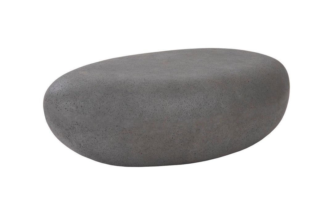 SwayLiving River Stone Coffee Table, Charcoal Stone, Small COFFEE TABLES
