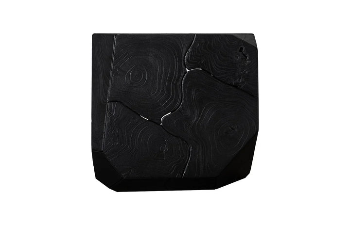 18"D x 18"W x 22"H/Black Finish