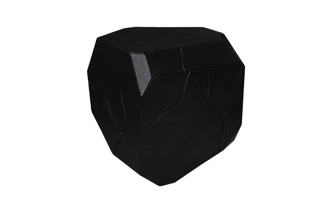 16"D x 16"W x 18"H/Black Finish