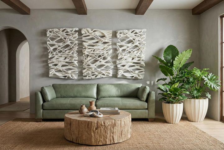 Converge Petrified Coffee Table in setting