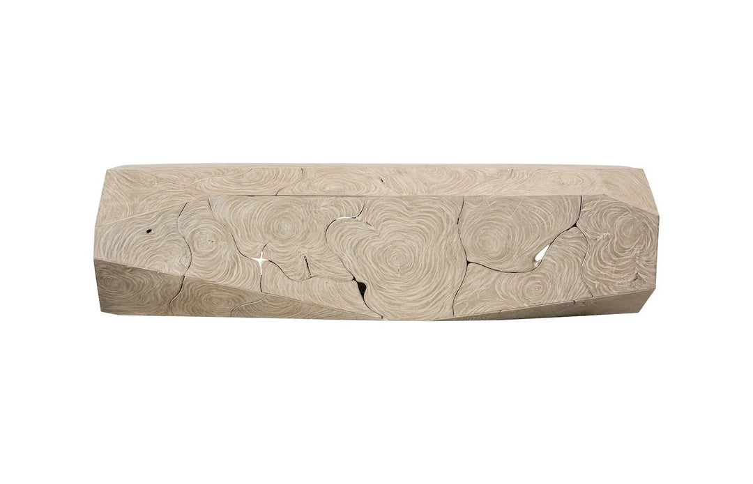 59"D x 16"W x 30"H/Oat Finish