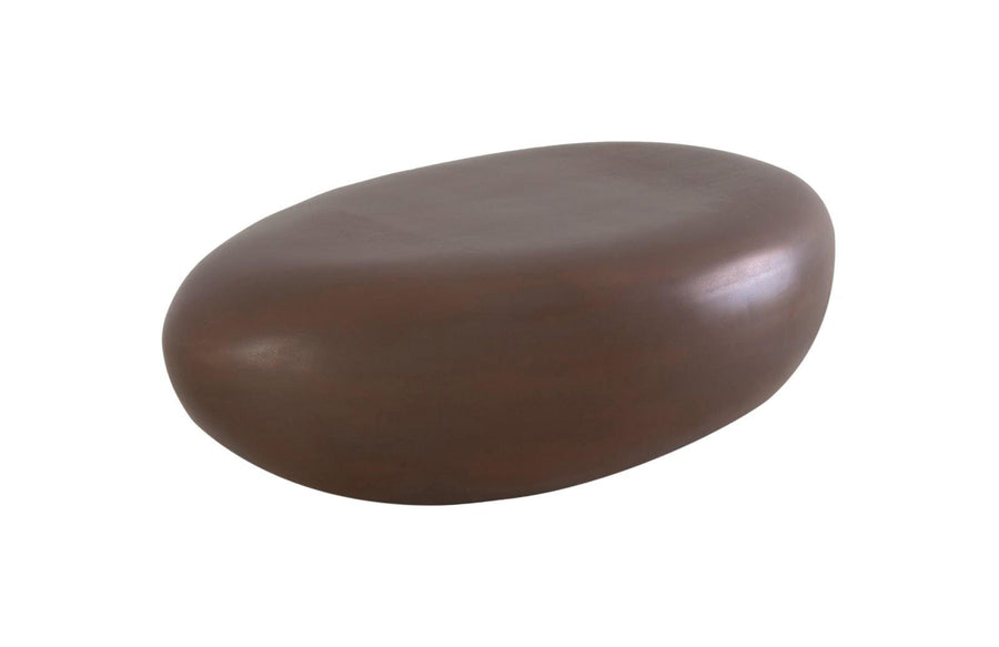 SwayLiving River Stone Coffee Table, Small, Resin, Bronze Finish COFFEE TABLES