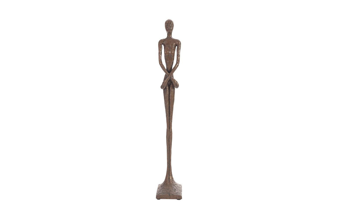 SwayLiving Lottie Sculpture, Small, Resin, Bronze Finish DECORATIVE OBJECTS
