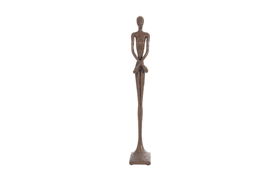 SwayLiving Lottie Sculpture, Small, Resin, Bronze Finish DECORATIVE OBJECTS