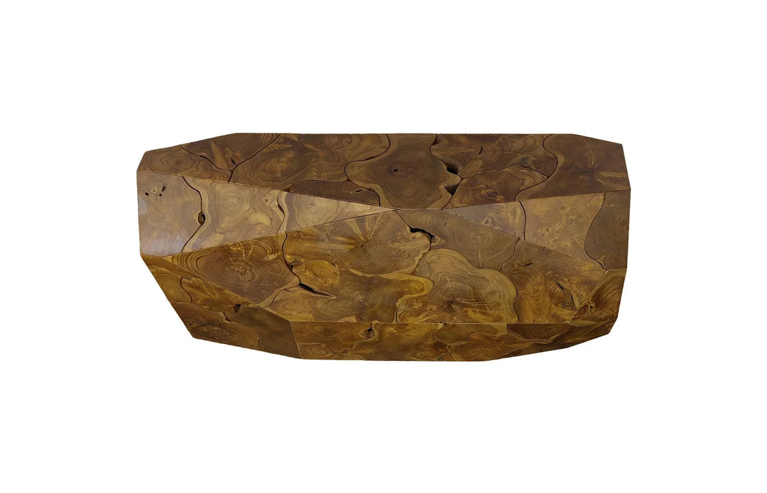59"D x 16"W x 30"H/Natural
