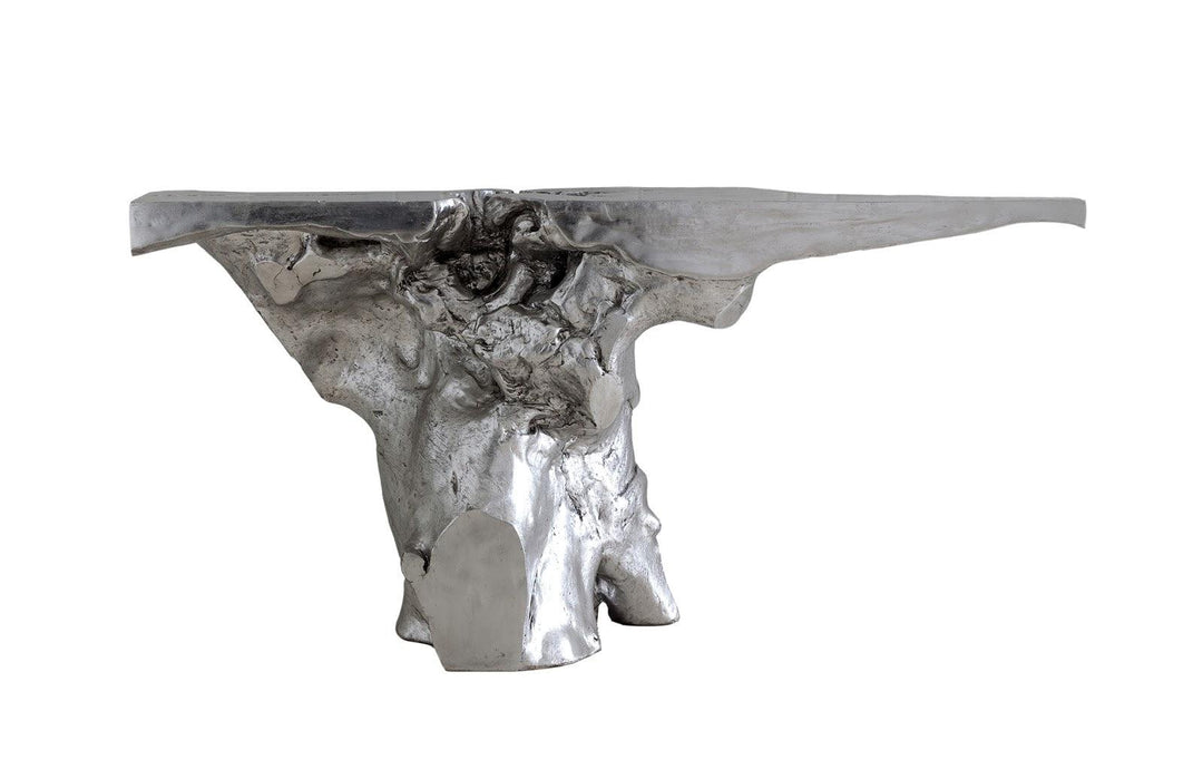 SwayLiving Crown Console, Silver Leaf CONSOLE TABLES