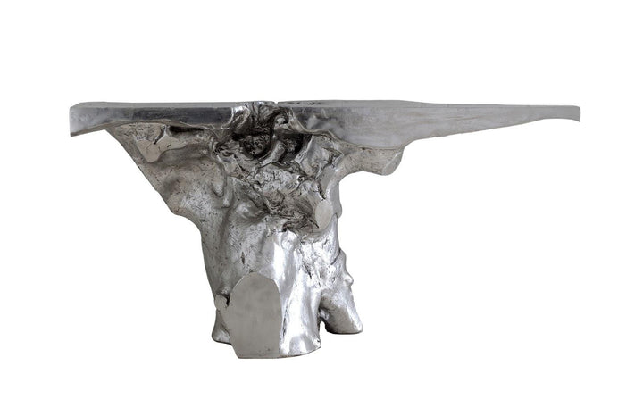 SwayLiving Crown Console, Silver Leaf CONSOLE TABLES