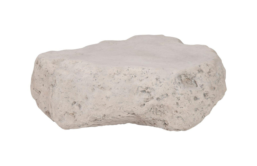 SwayLiving Cast Boulder Coffee Table, Roman Stone, SM COFFEE TABLES