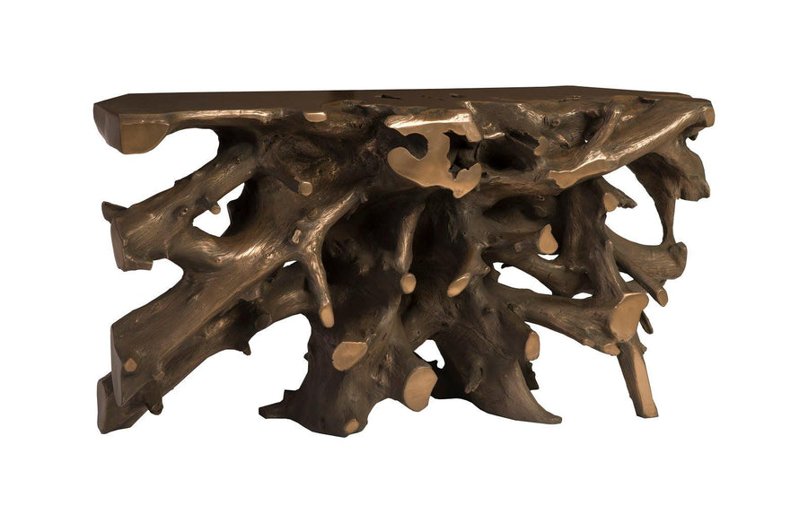 SwayLiving Beau Cast Root Console Table, Bronze CONSOLE TABLES