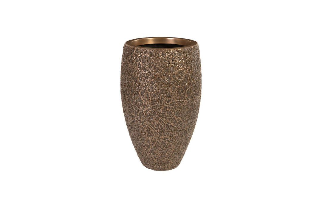 SwayLiving String Theory Planter, Bronze, MD PLANTERS