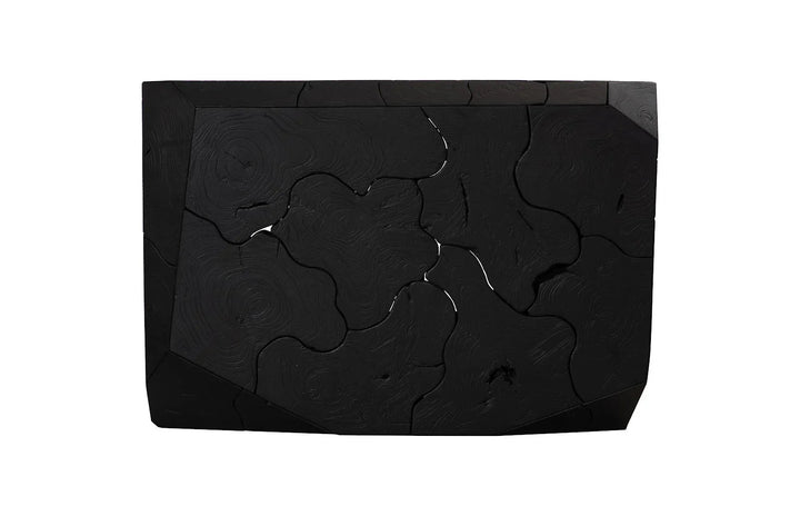 42"D x 29"W x 17"H/Black Finish