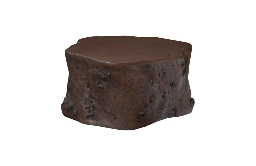 SwayLiving Log Coffee Table, Bronze COFFEE TABLES