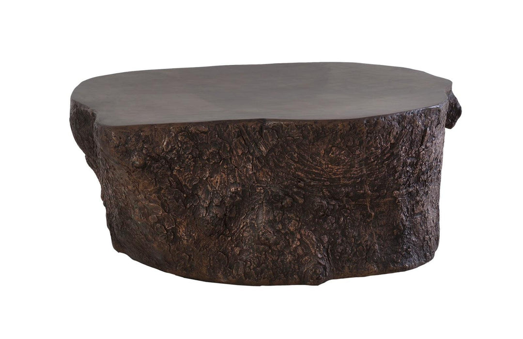 SwayLiving Bark Coffee Table, Bronze COFFEE TABLES