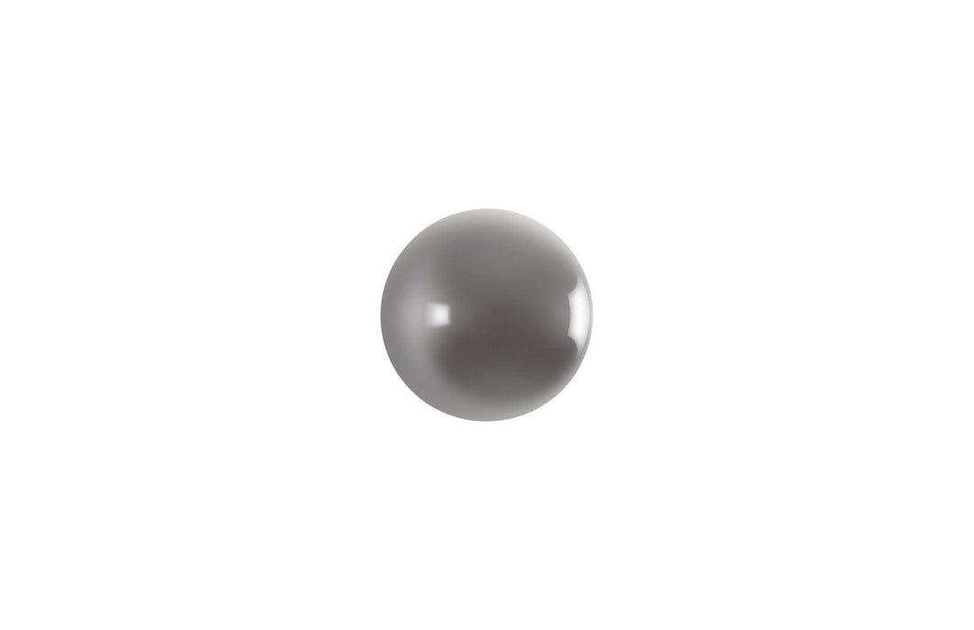 SwayLiving Ball on the Wall, Extra Small, Polished Aluminum Finish WALL ACCENTS