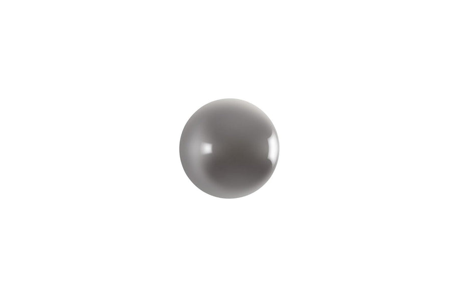 SwayLiving Ball on the Wall, Extra Small, Polished Aluminum Finish WALL ACCENTS