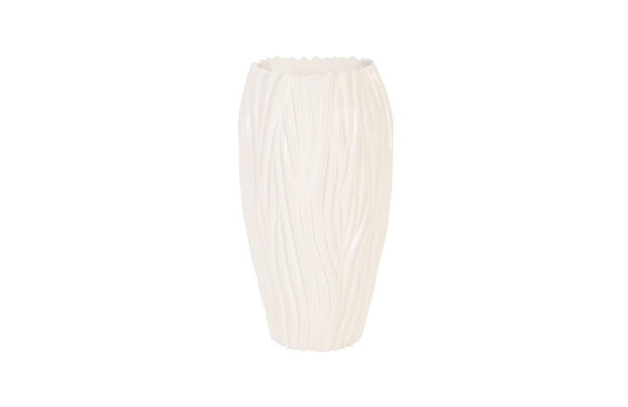 SwayLiving Alon Planter, Gel Coat White PLANTERS