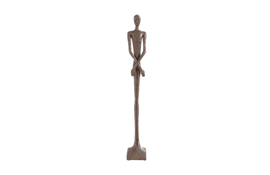SwayLiving Lloyd Sculpture, Small, Resin, Bronze Finish DECORATIVE OBJECTS