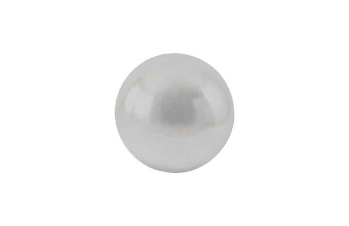 SwayLiving Floor Ball, Small, Silver Leaf DECORATIVE OBJECTS