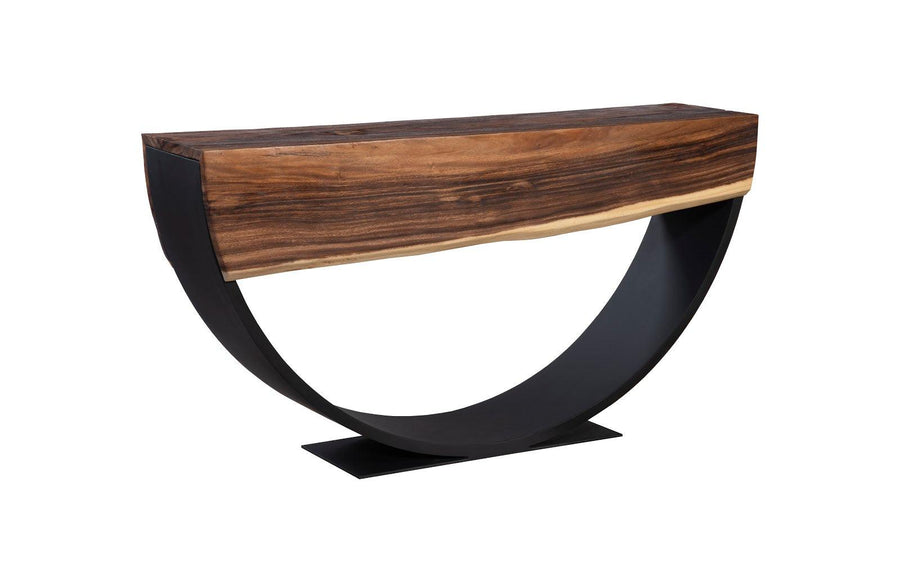 SwayLiving Arc Console Table, Natural, Double Sided CONSOLE TABLES